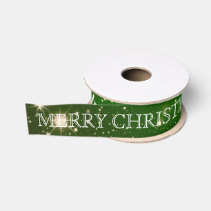 Ruban Gros-grain Joyeux Noël Customisé personnalisé