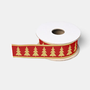 Ruban Gros-grain Joyeux sapin Customisé personnalisé