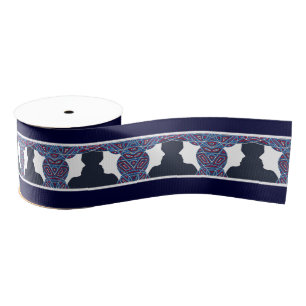 Ruban Gros-grain Jumeaux Patriot