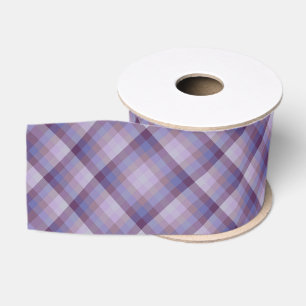 Ruban Gros-grain Lavande Magenta Bleu Violet Rayure Raisin Coloré