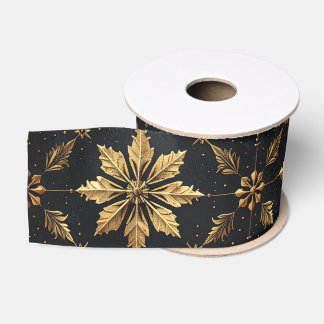 Ruban Gros-grain L'élégant Noël - Fleur