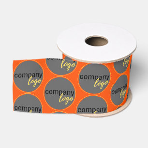 RUBAN GROS-GRAIN MARQUE MOTIF MINIMALIST BUSINESS LOGO