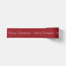 Merry Berry Christmas Ribbon