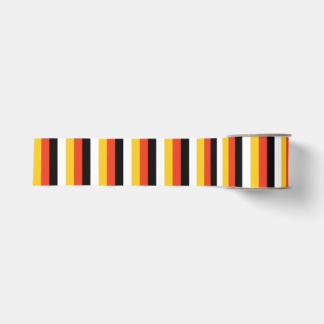 Ruban Gros-grain miccosukee flag indian ethnic native american usa  (Devant)