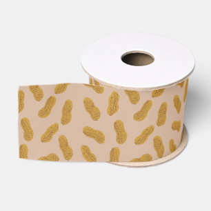 Ruban Gros-grain motif cacahuètes