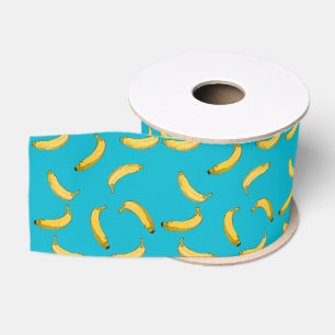 Ruban Gros-grain motif de banane