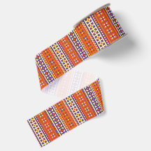Motif ethnique géométrique traditionnel