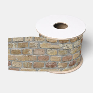 Ruban Gros-grain Mur Brown en briques Un design novateur