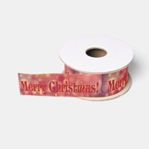 Ruban Gros-grain Noël personnalisé en grosgrain