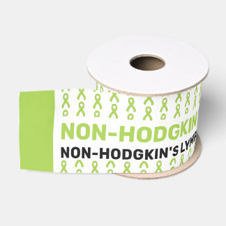 Ruban Gros-grain Non-Hodgkin's Lymphoma Cancer Awareness Patten Gro