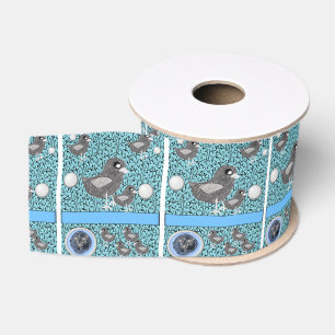 Ruban Gros-grain oiseaux de rubans décoratifs