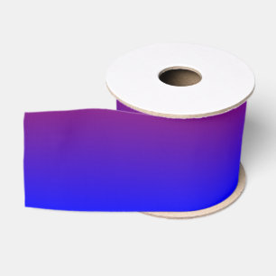 Ruban Gros-grain Ombre bleue personnalisée