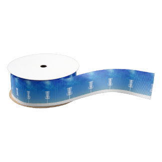 Ruban Gros-grain Panier de golf sur disque