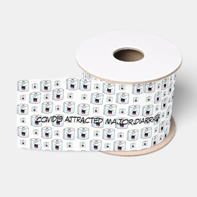 Ruban Gros-grain papier toilette ruban décoratif (Bobine)