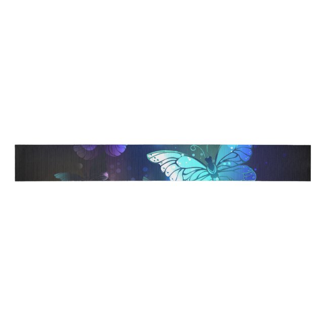 Ruban Gros-grain Papillon de nuit (Devant)