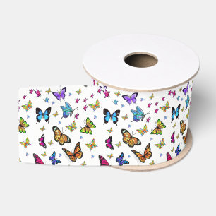 Ruban Gros-grain papillons décoratifs en ruban