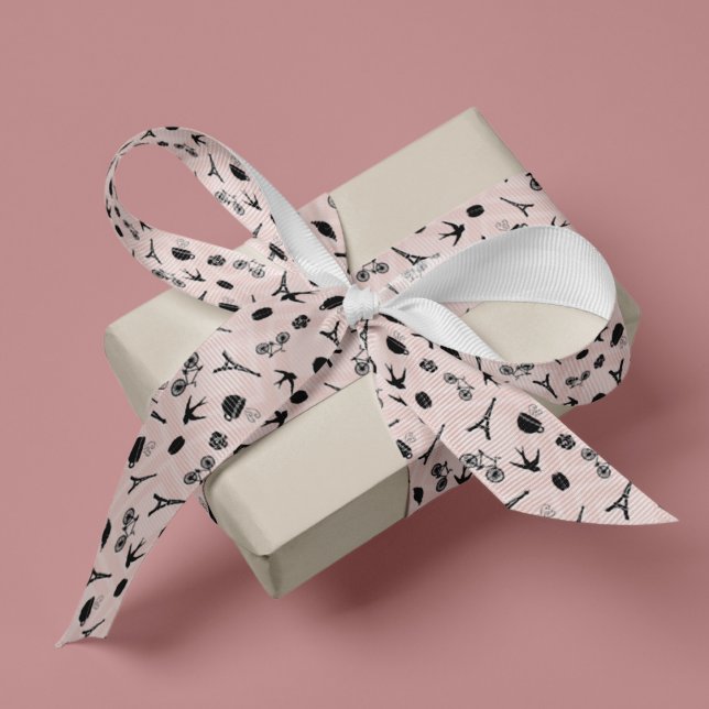 Ruban Gros-grain Paris Romance (Créateur téléchargé)