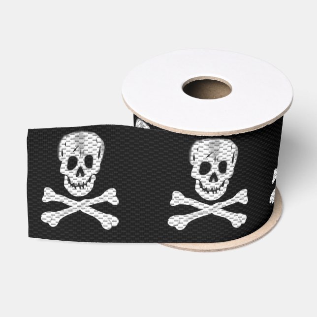 Ruban Gros-grain Parlez comme une journée de pirates (Bobine)