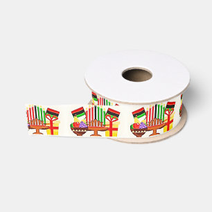 Ruban Gros-grain Peinture de table Kwanzaa