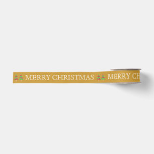 Ruban Gros-grain Personnalisé Customisé Joyeux Noël Grosgrain