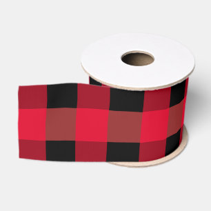 Ruban Gros-grain Plaid de Buffalo