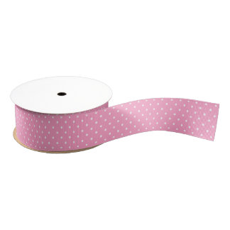 RUBAN GROS-GRAIN POIS ROSE | RIBBON