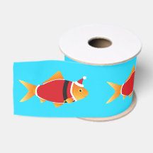Poisson d'or Père Noël