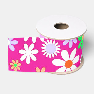 Ruban Gros-grain Puissance rose