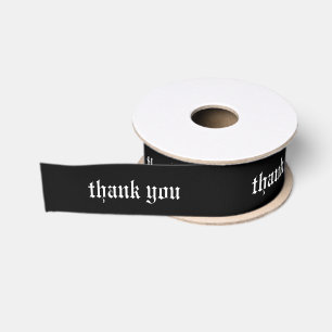 RUBAN GROS-GRAIN RIBBON GOTHIQUE-MERCI