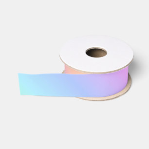 Ruban Gros-grain Ribbon Satin Arc-en-ciel