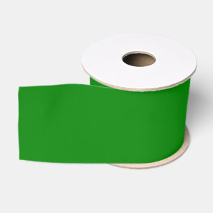 Ruban Gros-grain Ribbon vert grand grain