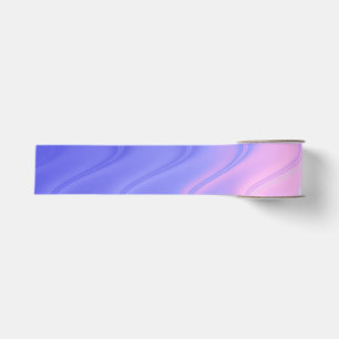 Ruban Gros-grain Rose Violet Abstrait Ondulé