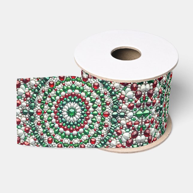 Ruban Gros-grain Ruban aux couleurs italiennes (Bobine)