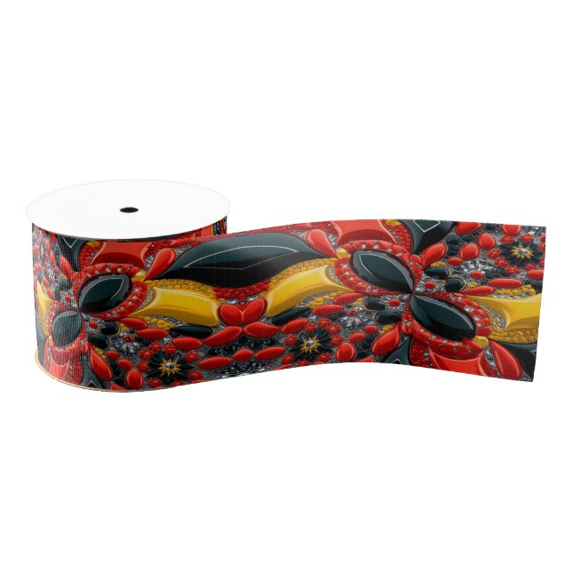 Ruban Gros-grain Ruban avec couleurs allemandes (Bobine)