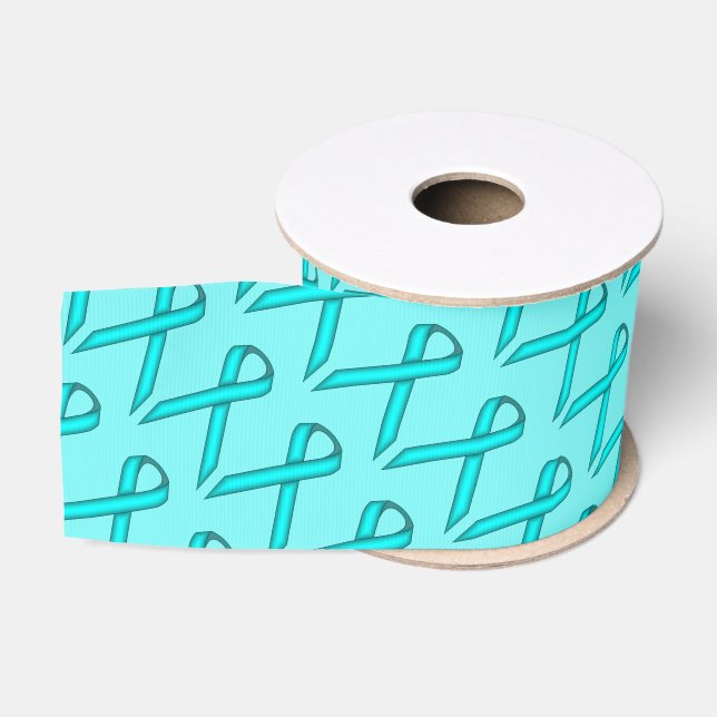 Ruban Gros-grain Ruban bleu/Turquoise standard par Kenneth Yoncich (Bobine)