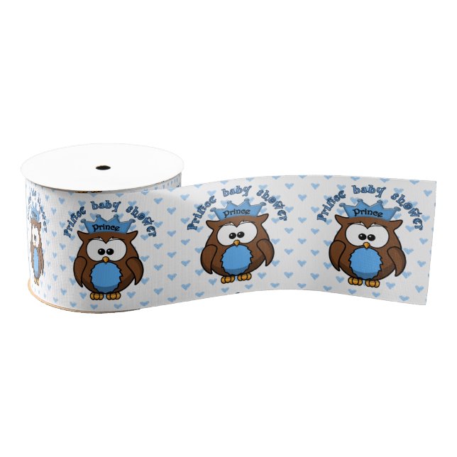 Ruban Gros-grain ruban de baby shower (Bobine)