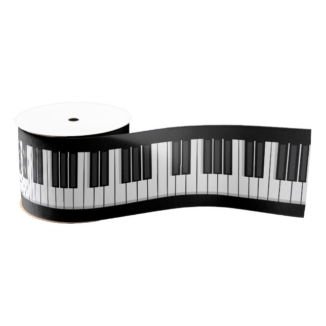 Ruban Gros-grain Ruban de clavier de piano (Bobine)