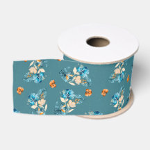 Ruban de conception florale