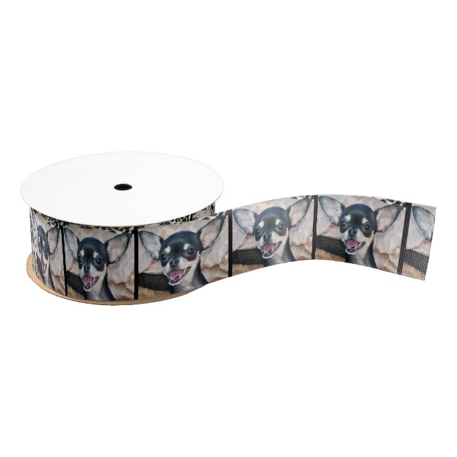 Ruban Gros-grain Ruban de gros-grain de chien de chiwawa (Bobine)
