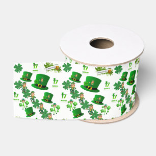 Ruban Gros-grain Ruban de la Saint Patrick
