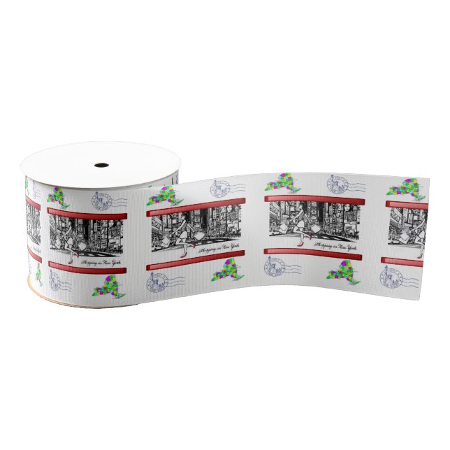 Ruban Gros-grain ruban de style new york (Bobine)