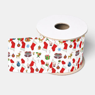 Ruban Gros-grain Ruban décoratif de Noël
