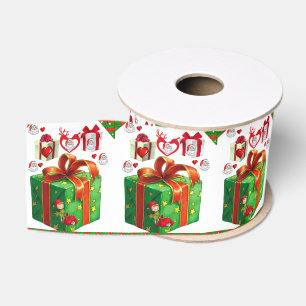 Ruban Gros-grain Ruban décoratif de Noël