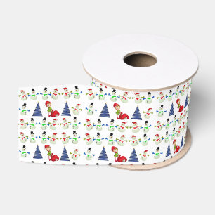 Ruban Gros-grain Ruban décoratif de Noël