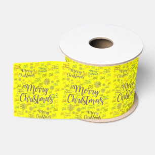 Ruban Gros-grain Ruban décoratif de Noël, Joyeux Noël