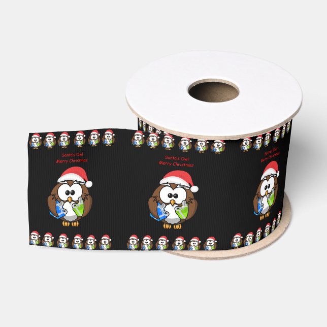 Ruban Gros-grain ruban décoratif noël (Bobine)