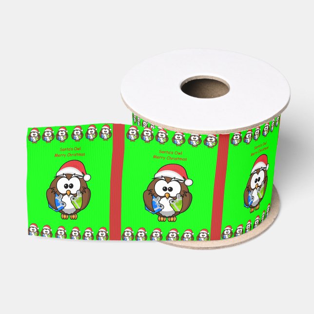 Ruban Gros-grain ruban décoratif noël (Bobine)