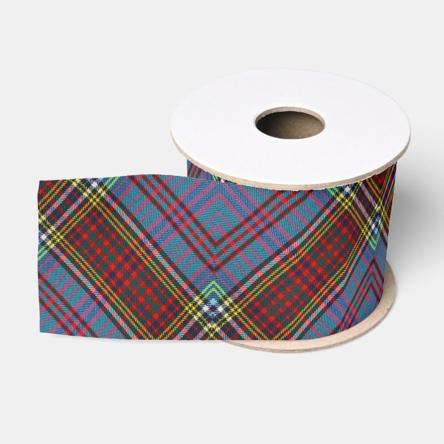 Ruban Gros-grain Ruban (diagonal) de tartan de clan d'Anderson (Bobine)