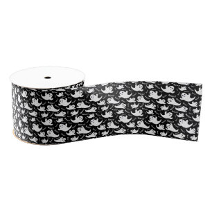 Ruban Gros-grain Ruban Grosgrain Ghost Halloween