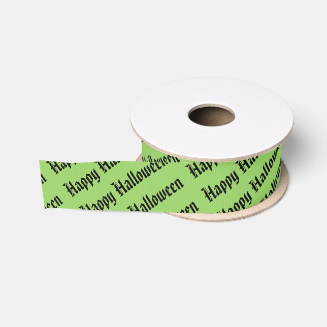 Ruban Gros-grain Ruban Halloween Grosgrain (Bobine)